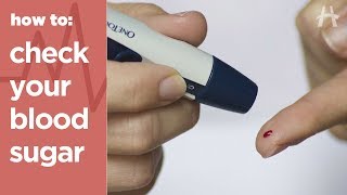 How to check your blood sugar [upl. by Busiek164]