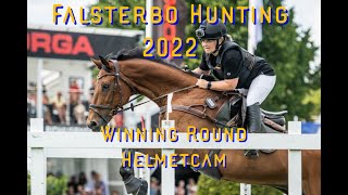 Falsterbo Hunting 2022  WINNING ROUND helmetcam [upl. by Boykins]