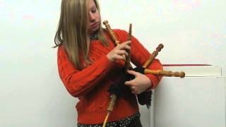 First time playing the bagpipes [upl. by Clute]