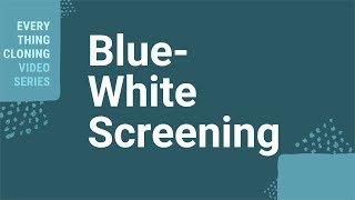 How to Perform BlueWhite Screening [upl. by Duax]