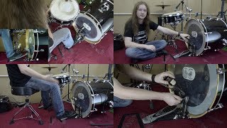 Pedal Settings How to find the BEST Pedal Settings as a Beginner of Double Bass Drumming [upl. by Iam]