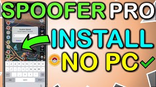 2024 Pokemon GO Spoofing NO PC iOS 🔥 SpooferPro Install Pokemon GO Spoofer 🔥 Teleport and Joystick [upl. by Gladstone]