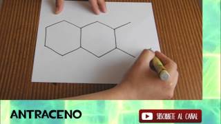 👓Dibujos estructurales del naftaleno antraceno y benzopireno [upl. by Craig553]