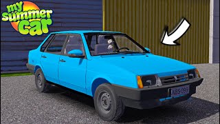 I BOUGHT A NEW LADA 21099  MY NEW STOCK LADA 21099  My Summer Car Mod 76 [upl. by Finegan]