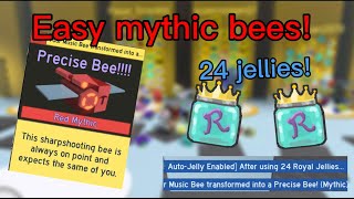 How to get CHEAP AND EASY mythic bees in bee swarm simulator [upl. by Aihsenat]