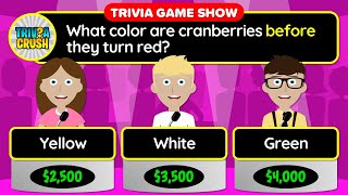 ✅ GENERAL KNOWLEDGE QUIZ  20 Trivia Questions in a Unique Game Show Format  24066 [upl. by Dewhurst]