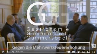 Gastronomie Gemeinschaft Gummersbach  MwSt Erhöhung 2024 [upl. by Feldman]