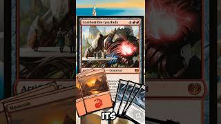 combustible gearhulkCapCut magicthegathering mtg nerd cardgame wizardsofthecoast game card [upl. by Relluf324]