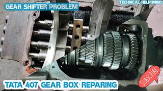 TATA 407 GEAR BOX REPARINGGEAR SHIFTER PROBLEM [upl. by Montfort]