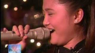 Charice Pempengco on The Ellen DeGeneres Show FULL [upl. by Eimmak446]