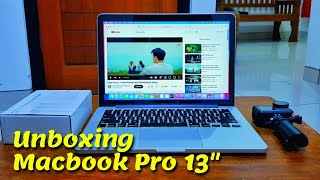 UNBOXING MACBOOK PRO 2015 CORE i5 RAM 8G 128G DI AWAL TAHUN 2024 [upl. by Boorer957]