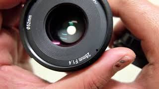 Kamlan 28mm f14 fX indonesian version [upl. by Ttenaej]