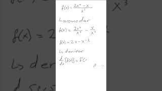 La derivada del día  cálculodiferencial calculodiferencial cálculo ejercicios derivadas [upl. by Adnir]