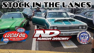 STOCK IN THE LANES  Numidia Dragway Div 1 NHRA LODRS [upl. by Annahael]