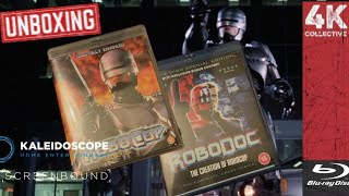 RoboDoc The Creation of Robocop and Robocop the tv series Bluray Unboxing [upl. by Htinek]