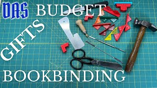 Budget Bookbinding Gifts  Adventures in Bookbinding [upl. by Aicnarf301]