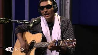 Bombino performing quotTiguitewen Oddanesquot Live on KCRW [upl. by Rehtaef]