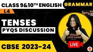 Tenses in English Grammer  PYQs Discussion  CBSE English Class 9 and 10 Preparation [upl. by Olivie939]