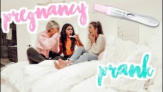 PREGNANCY PRANK ON MY BEST FRIENDS [upl. by Yrrem]