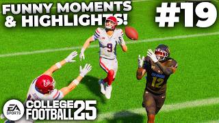 COLLEGE FOOTBALL 25 FUNNY MOMENTS  HIGHLIGHTS 19 [upl. by Tyler]