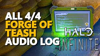 All Forge of Teash Audio Log Halo Infinite [upl. by Atnwahs]