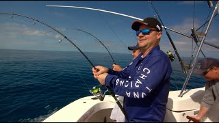 IFISHTV  Triple hook ups in the Whitsundays [upl. by Eentihw594]