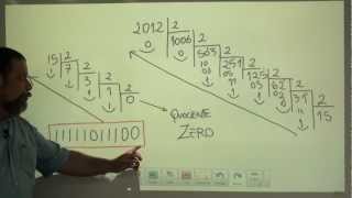 Conversão de Base decimal  binário Wagner Barros 1 de 2 [upl. by Aihtekal]