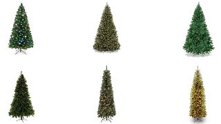 Top 10 Best Artificial Christmas Trees 2018 [upl. by Ahtivak]