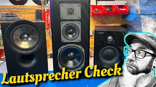 🔎 DIE UNTERSCHIEDE  Lautsprecher Resümee QUADRAL und KEF vintagehifi lautsprecher [upl. by Puff]