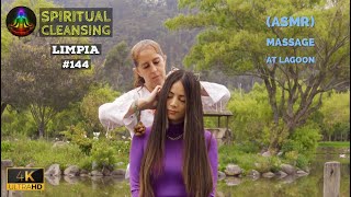 Ecuadorian massage ASMR hair play hair cracking amp spiritual cleansing LIMPIA to MuyMariana [upl. by Kingsly]