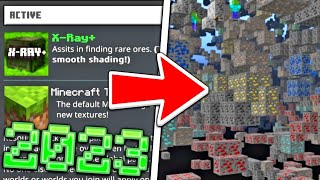 How To Xray In Minecraft Bedrock Edition 2023 [upl. by Henricks]