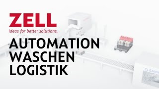 Automation Waschen und Logistik alles in einem Werkstückträger [upl. by Heather]