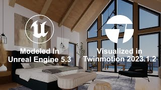 Creative Speed Modeling in Unreal Engine 53 amp Vivid Visualization with Twinmotion 202312 [upl. by Llecrad]