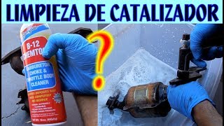 SE PUEDE LIMPIAR UN CATALIZADOR limpieza y resultado [upl. by Yt84]