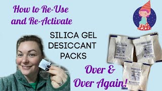 Alternative uses for silica gel and how to reactivate desiccants Learn how to reuse them [upl. by Ardeed]