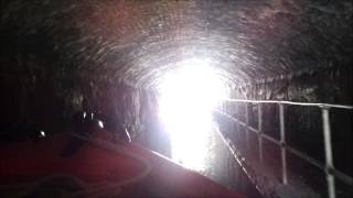 Relaxing Narrowboat Canal Cruising 23  Cookley Tunnel [upl. by Kinchen]