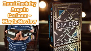 Demi Deck by Angelo Carbone  Magic Review [upl. by Tiff327]