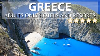 TOP 10 ROMANTIC Luxury ADULTS ONLY Hotels And Resorts In GREECE  Ultra Modern And Hip Hotels [upl. by Corabelle]