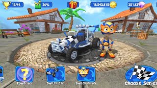 beach buggy racing  lightning ⚡ 250hp championship 🏆 gameplay  bbr [upl. by Rakia69]