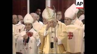 ISRAEL NAZARETH POPE JOHN PAUL II  MASS 2 [upl. by Shapiro]