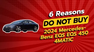 2024 MercedesBenz EQS 450 4MATIC  6 Shocking Reasons Not to Buy 🚫🚗 [upl. by Franzen698]