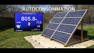 Installation solaire autoconsommation DIY solar panels [upl. by Sinclair]