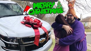 Buying Wife New Car For Christmas Emotional [upl. by Irv700]