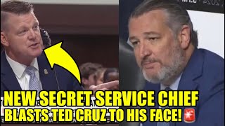 New Secret Service Chief HUMILIATES Ted Cruz And Trump [upl. by Airb]