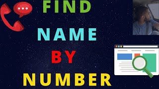 How To FIND Someones Name Using Their Phone Number  How To See Who Is Calling You For FREE  2021 [upl. by Werby]