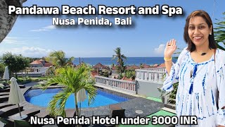 Pandawa Beach Resort Nusa Penida  Best Budget Hotel in Nusa Pemuda Bali  Bali Travel Vlog [upl. by Ardnala]