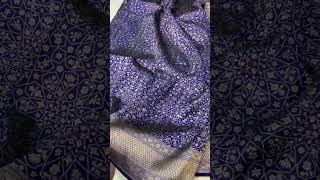 KatanTan Choi Pure banarasi kataan silk handloom saree ₹16550sareehandloom banaraskatansilk [upl. by Leisha]