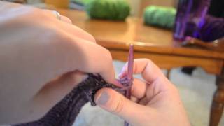 Knitting for beginners How to cast off [upl. by Ahsino685]