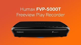 Humax FVP5000T Freeview Play HD Recorder [upl. by Ahsyen]