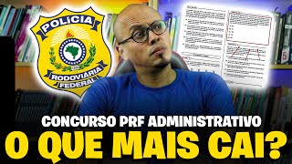 ÚLTIMA PROVA CONCURSO PRF ADMINISTRATIVO NÍVEL MÉDIO [upl. by Assecnirp105]